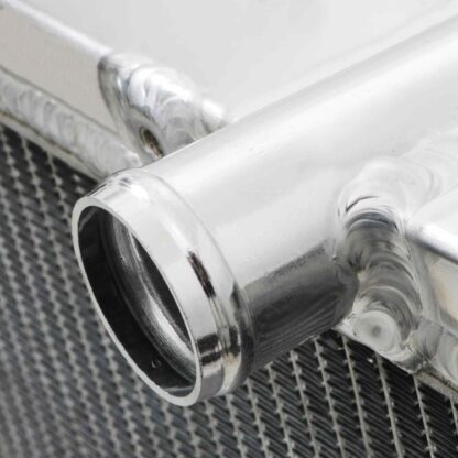 Polished alloy and TIG welded for strength and long lasting durability