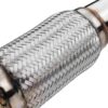 Larger bore than the OEM to increase exhaust flow