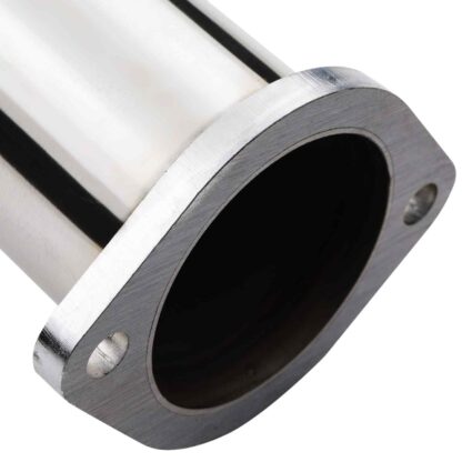 Designed with a flexi to reduce strain on the exhaust system
