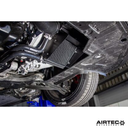as well as detailed fitting instructions. Features:Designed and developed in the UK specifically for the i20NImproves car’s cooling capacity and abilityDucting channels air in from underneath the carBespoke laser-cut and powder coated bracketsHigh-quality Pro Hoses silicone lines with protective heat sleevingFits with all intercooler and oil cooler kits to create the ultimate cooling packageComprehensive kit with all fixtures