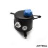 the AIRTEC Motorsport header tank is made from lightweight aluminium and comes in a high quality powder coated black finish. It also features a sight glass to view the coolant level and comes with an uprated high pressure cap.The tank uses original fixing points