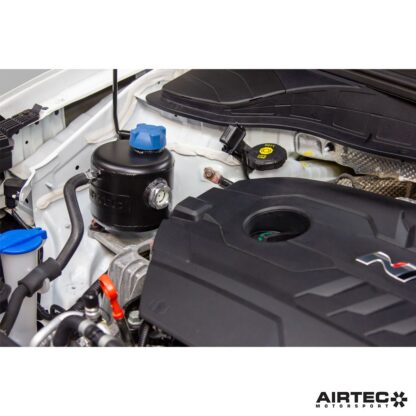this is a simple yet effective upgrade. FeaturesDirect replacement header tank for Hyundai Kona NLightweight aluminium constructionHigh quality black powder coat finishSight glass to view coolant levelUprated high pressure cap includedNo drilling or cutting requiredAll fixtures included as well as fitting instructionsAIRTEC Part No: ATMSHYU12