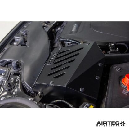 we’ve created a comprehensive solution to improving the car’s original air intake system to allow more flow whilst maintaining low intake temperatures