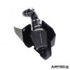 bolt on modification for track or fast road use.This freer-flowing induction kit replaces the car’s original and restrictive air box and plastic intake set up. It features a large