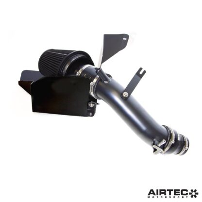 cotton AIRTEC filter that is protected from warm air within the engine bay by a laser cut heat-shield. A replacement intake pipe in alloy is included