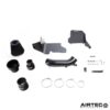 as well as silicone hose connectors to complete the package.The larger filter significantly improves the car’s breathing by increasing the amount of cold air it can take in and therefore increases power