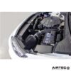 bolt-on installation.Its improved air flow and straight forward fitment makes it an essential modification for all modified Hyundai Kona N models.Features:Kit designed specially for the Kona N modelImproved air flow for power and performance increasesAIRTEC performance air filterLaser cut heat shieldAlloy intake pipeSilicone hose connectorsFull fitting instructionsAvailable in Pro-Series Black FinishAIRTEC part no: ATIKHYU6