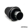 Gain power and loud waste gate chatter noise.Large cotton designed filter with specifically machined alloy trumpets for GT Turbos with 102mm