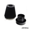 Gain power and loud waste gate chatter noise.Large cotton designed filter with specifically machined alloy trumpets for GT Turbos with 102mm