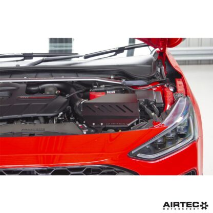heightened induction noise and a more pleasing look to the engine bay.The kit is a direct replacement that requires no additional drilling or cutting to fit and comes complete with all the correct fixtures and fittings