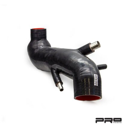 this silicone hose offers increased flow and capacity.By reducing restriction within the intake system