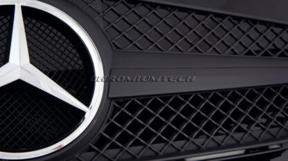 Chromiumtech 2007-2011 Mercedes W204 C-Class Matte Black SPORT Grille AMG Style