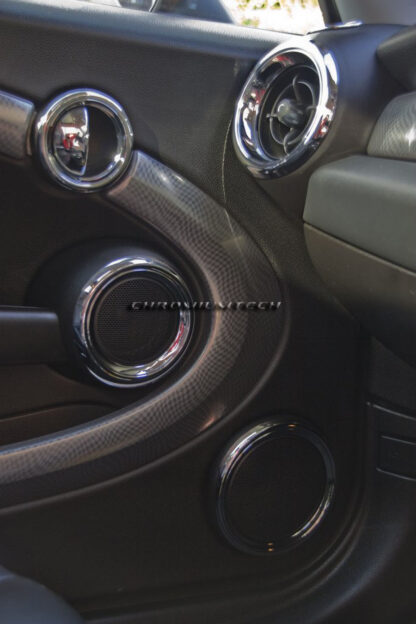 R57) Chrome Dashboard Interior Dial Kit