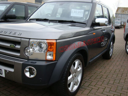 Chromiumtech 05+ DISCOVERY 3 CHROME Fog Lamp Surround