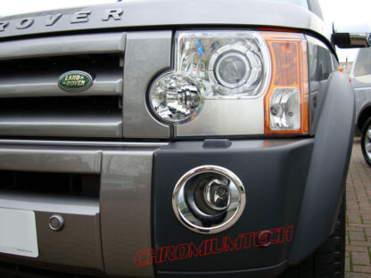 Chromiumtech 05+ DISCOVERY 3 CHROME Fog Lamp Surround