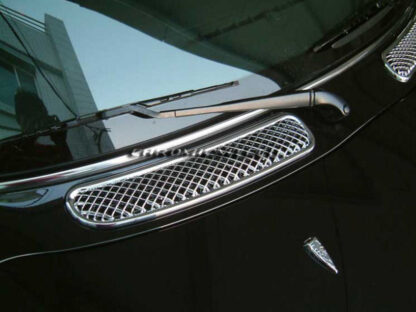 Chromiumtech 2001-2006 MK1 MINI Cooper/S/ONE R50 R52 R53 Chrome Bonnet Pollen Hood Air Vent Scoop Cover
