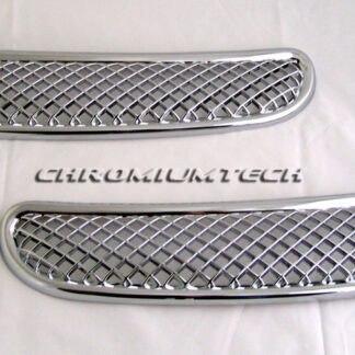 Chromiumtech 2001-2006 MK1 MINI Cooper/S/ONE R50 R52 R53 Chrome Bonnet Pollen Hood Air Vent Scoop Cover