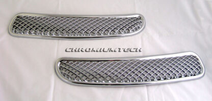 Chromiumtech 2001-2006 MK1 MINI Cooper/S/ONE R50 R52 R53 Chrome Bonnet Pollen Hood Air Vent Scoop Cover
