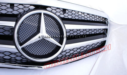 Chromiumtech 2009-2013 Mercedes W212 E-Class Saloon and Estate Pre-Facelift Models Black Chrome Grille