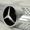 Chromiumtech 2004-2008 MERCEDES CLS Class W219 Black/Chrome or SILVER/Chrome GRILLE (SL LOOK)