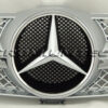 Chromiumtech 2004-2008 MERCEDES CLS Class W219 Black/Chrome or SILVER/Chrome GRILLE (SL LOOK)