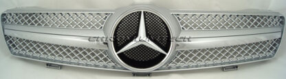 Chromiumtech 2004-2008 MERCEDES CLS Class W219 Black/Chrome or SILVER/Chrome GRILLE (SL LOOK)