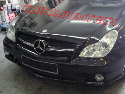 Chromiumtech 2004-2008 MERCEDES CLS Class W219 Black/Chrome or SILVER/Chrome GRILLE (SL LOOK)