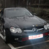Chromiumtech 2002-2006 Pre-Facelift Mercedes R230 Silver/ Black CHROME Grille SL-Class - 1 Slat