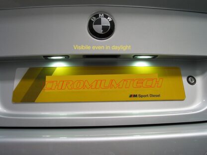 Chromiumtech BMW 3-Series/5-Series/X-Series/1-Series Super White LED Number Plate Light