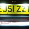 Chromiumtech BMW 3-Series/5-Series/X-Series/1-Series Super White LED Number Plate Light