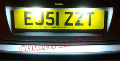 Chromiumtech BMW 3-Series/5-Series/X-Series/1-Series Super White LED Number Plate Light