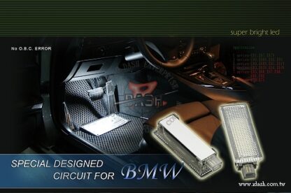 Chromiumtech BMW Courtesy / Footwell Super White LED light