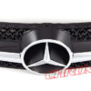 Chromiumtech 00-06 Mercedes CL Class W215 Black/ Chrome Grille