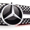 Chromiumtech 00-06 Mercedes CL Class W215 Black/ Chrome Grille