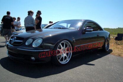 Chromiumtech 00-06 Mercedes CL Class W215 Black/ Chrome Grille