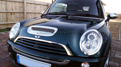 Chromiumtech 01-06 R52 R53 MINI Cooper S CHROME Bonnet Air Intake Scoop Cover