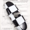 Chromiumtech 04+ MINI Interior Rear View Mirror Cover (Chequered) - for manual anti-dazzle mirror