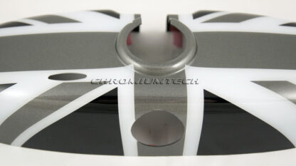 Chromiumtech 04+ MINI Interior Rear View Mirror Cover (Black Union Jack) - for manual anti-dazzle mirror