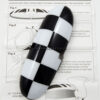 Chromiumtech 01-03 MINI Interior Rear View Mirror Cover (Chequered) - for manual anti-dazzle mirror