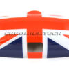 Chromiumtech 01-03 MINI Interior Rear View Mirror Cover (Union Jack) - for manual anti-dazzle mirror