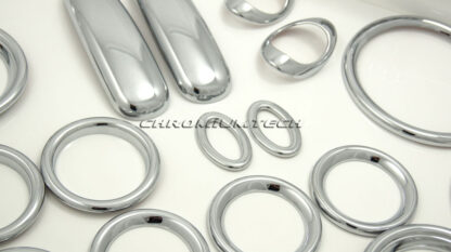 Chromiumtech 2010-2012 MINI Countryman (R60) Chrome Dashboard Interior Dial Kit