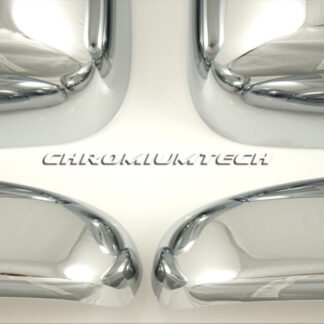 Chromiumtech 2007-2009 Dodge RAM 2500/3500/4500 Truck Chrome Door Mirror Covers for Towing Mirror