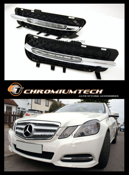 Chromiumtech 2009-2012 Mercedes W212 E-Class LED Daytime Running Lights