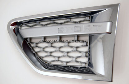 Chromiumtech 2009-2012 Range Rover Sport Autobiography style Chrome Fender Grill