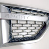 Chromiumtech 2009-2012 Range Rover Sport Autobiography style Chrome Fender Grill