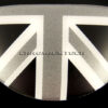 Chromiumtech 07+ MINI Clubman (R55) Interior Door Handle Covers (union jack / black jack / chequered) - plastic