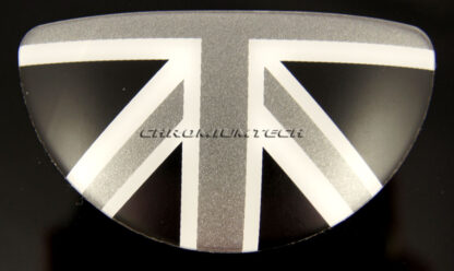 Chromiumtech 07+ MINI Clubman (R55) Interior Door Handle Covers (union jack / black jack / chequered) - plastic