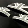 Chromiumtech 07+ MINI Clubman (R55) Interior Door Handle Covers (union jack / black jack / chequered) - plastic