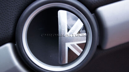 Chromiumtech 07+ MINI Clubman (R55) Interior Door Handle Covers (union jack / black jack / chequered) - plastic