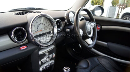 Chromiumtech MINI Hatch / Countryman Cooper S Tachometer surround (union jack / black jack / chequered/ JCW)